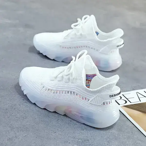 Women Fashion Breathable Solid Color